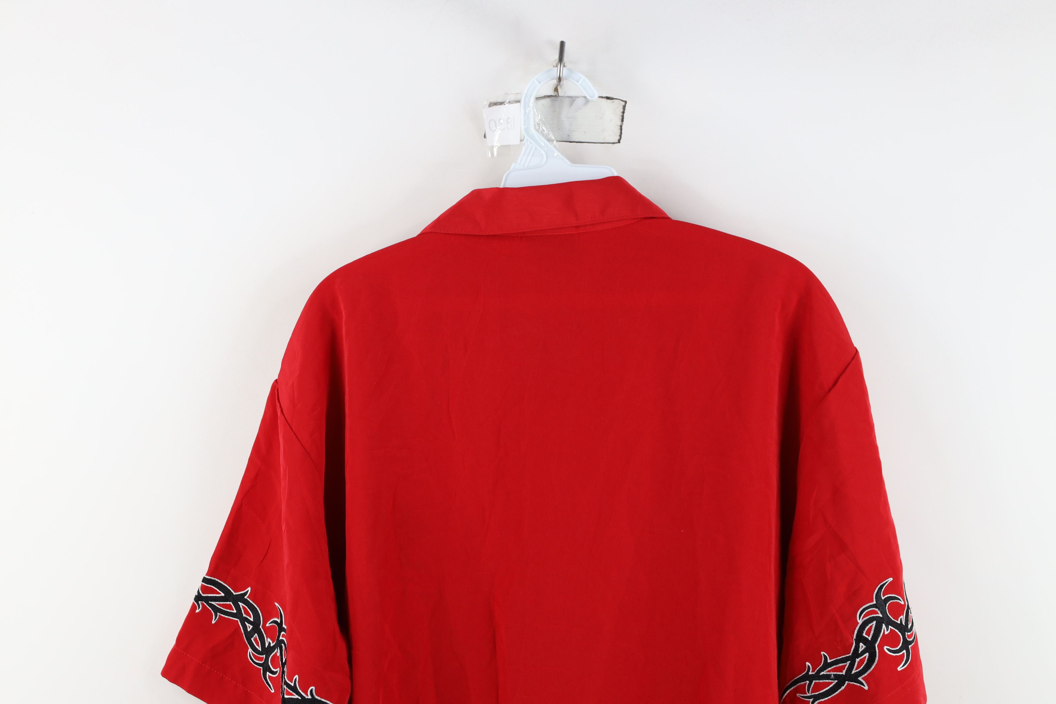 Harley Davidson Vintage Harley Davidson Tribal Fire Flames Button Shirt Size US M / EU 48-50 / 2 - 12 Thumbnail