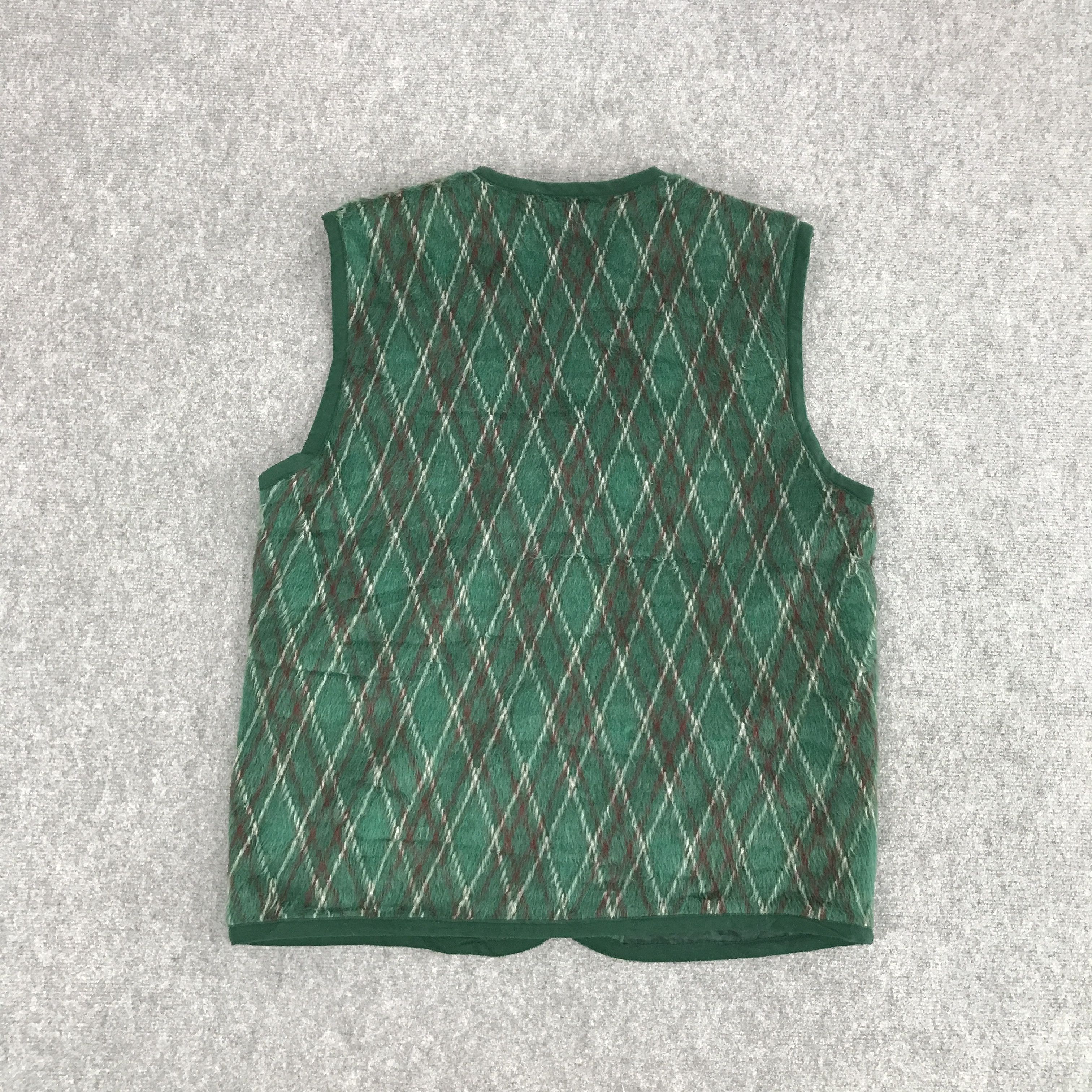 Japanese Brand × Lacoste LACOSTE NAVAJO WOOL BUTTON VESTS Size US L / EU 52-54 / 3 - 2 Thumbnail