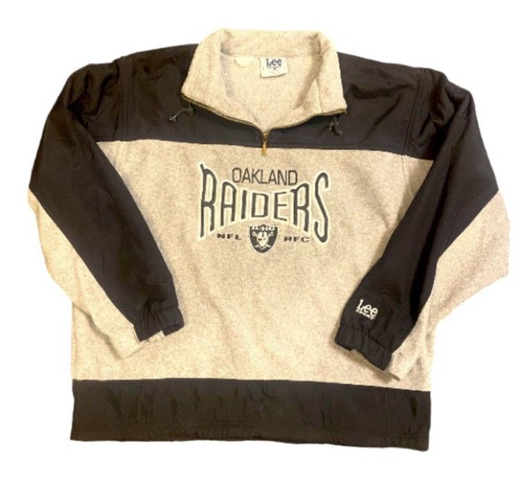 Lee × NFL Vintage (Lee) Raiders Sweater/Windbreaker Size US L / EU 52-54 / 3 - 1 Thumbnail
