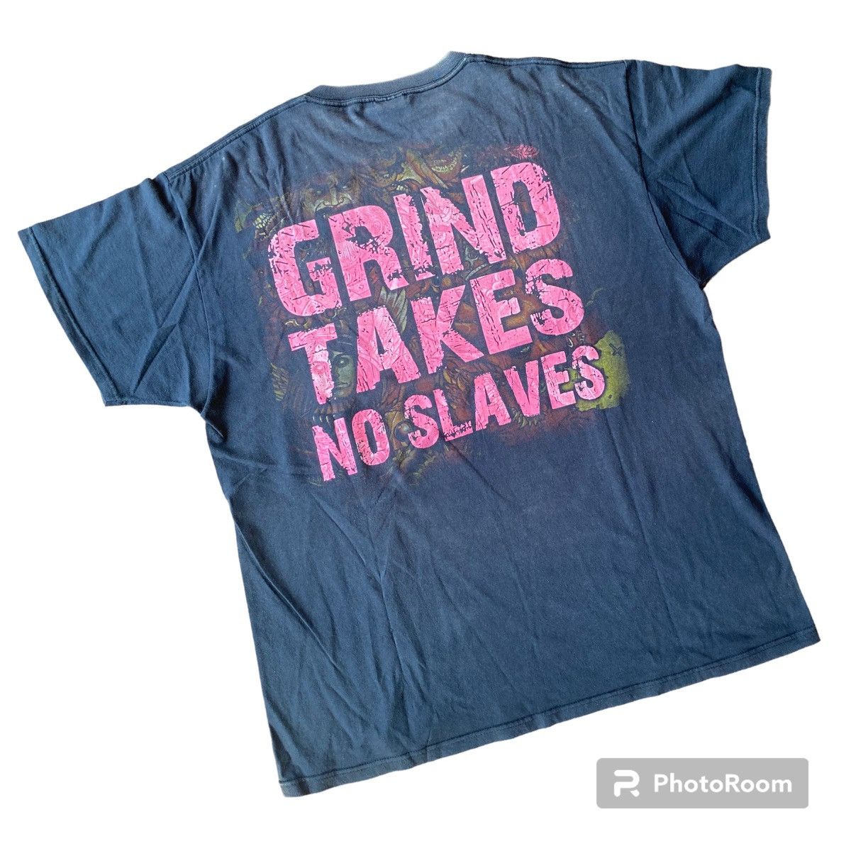 Band Tees × Vintage Napalm death Grind Takes No Slaves Shirt Size US XL / EU 56 / 4 - 4 Thumbnail