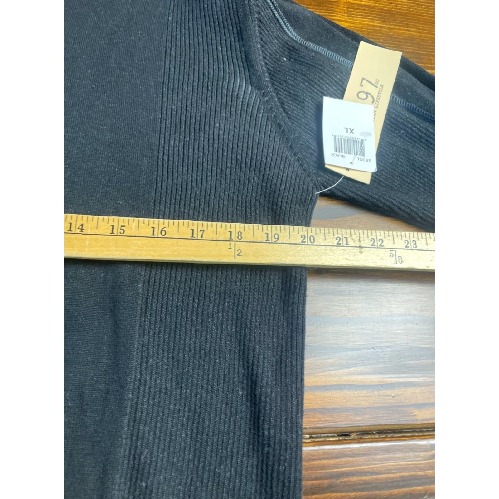 Vintage VINTAGE 1897 American Lifestyle Sweater Mens XL Black Full Zip NWT Size US XL / EU 56 / 4 - 6 Thumbnail