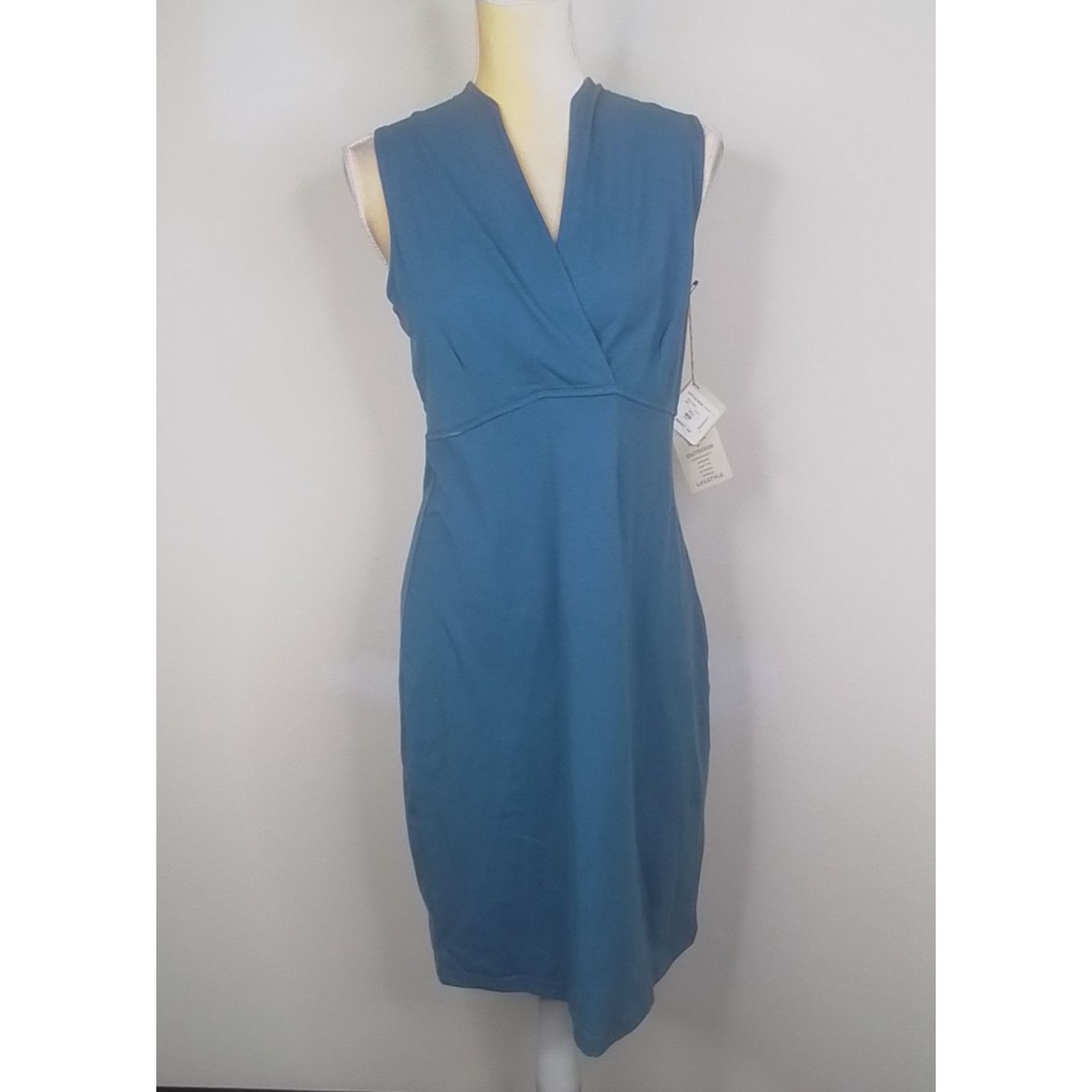 nau Nau Stylus Dress Women's M NWT Pacific Blue Size M / US 6-8 / IT 42-44 - 2 Thumbnail