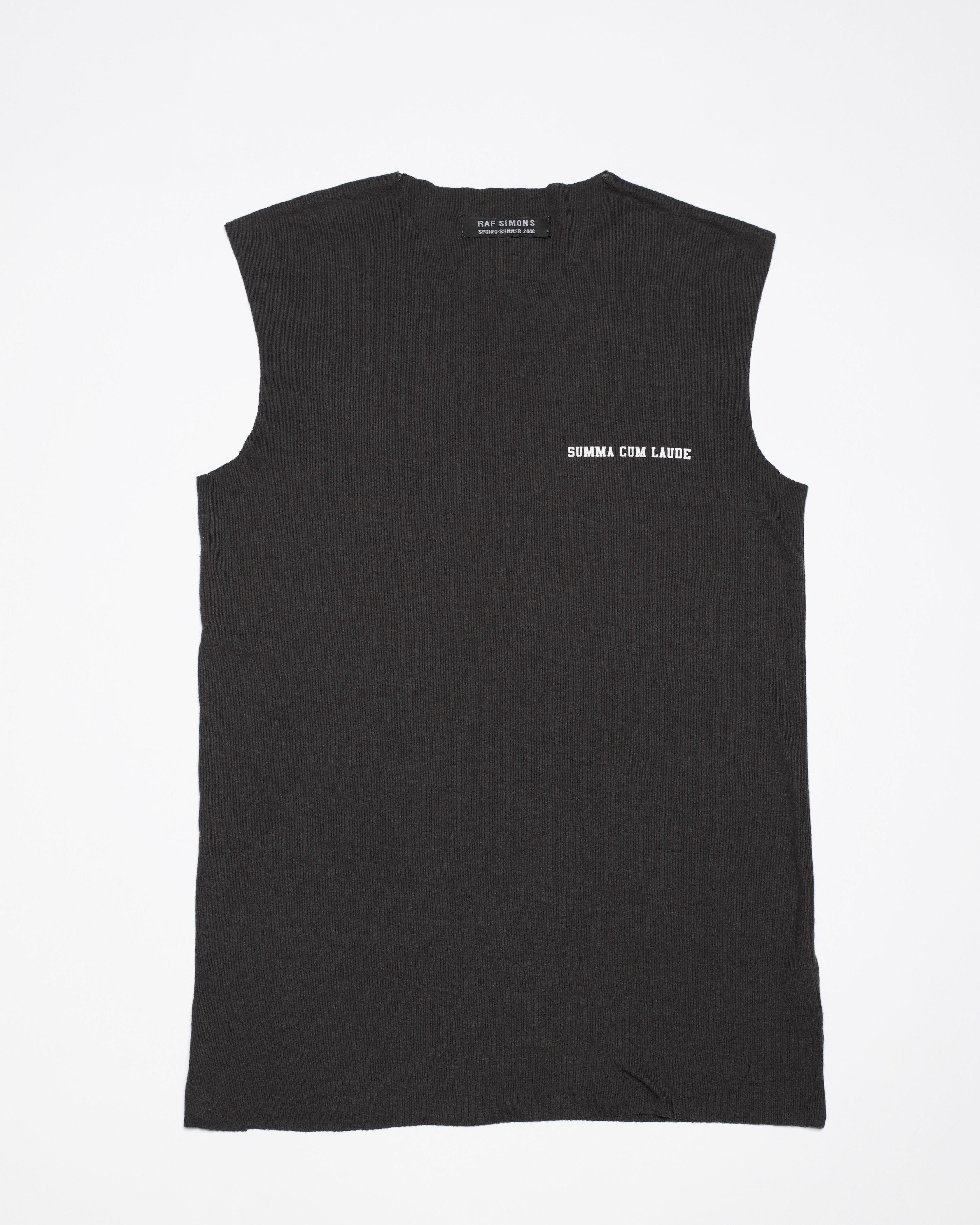 Raf Simons Raf Simons Spring-Summer 2000 Summa Cum Laude Tank Size US M / EU 48-50 / 2 - 2 Thumbnail