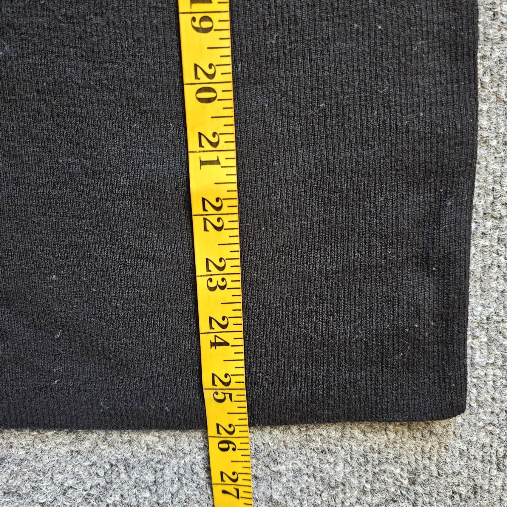 Vintage Lafayette 148 Womens Small Black Wool 1/4 Zip Ribbed Long Sleeve Minimal Business Casual Sweater Size S / US 4 / IT 40 - 6 Thumbnail