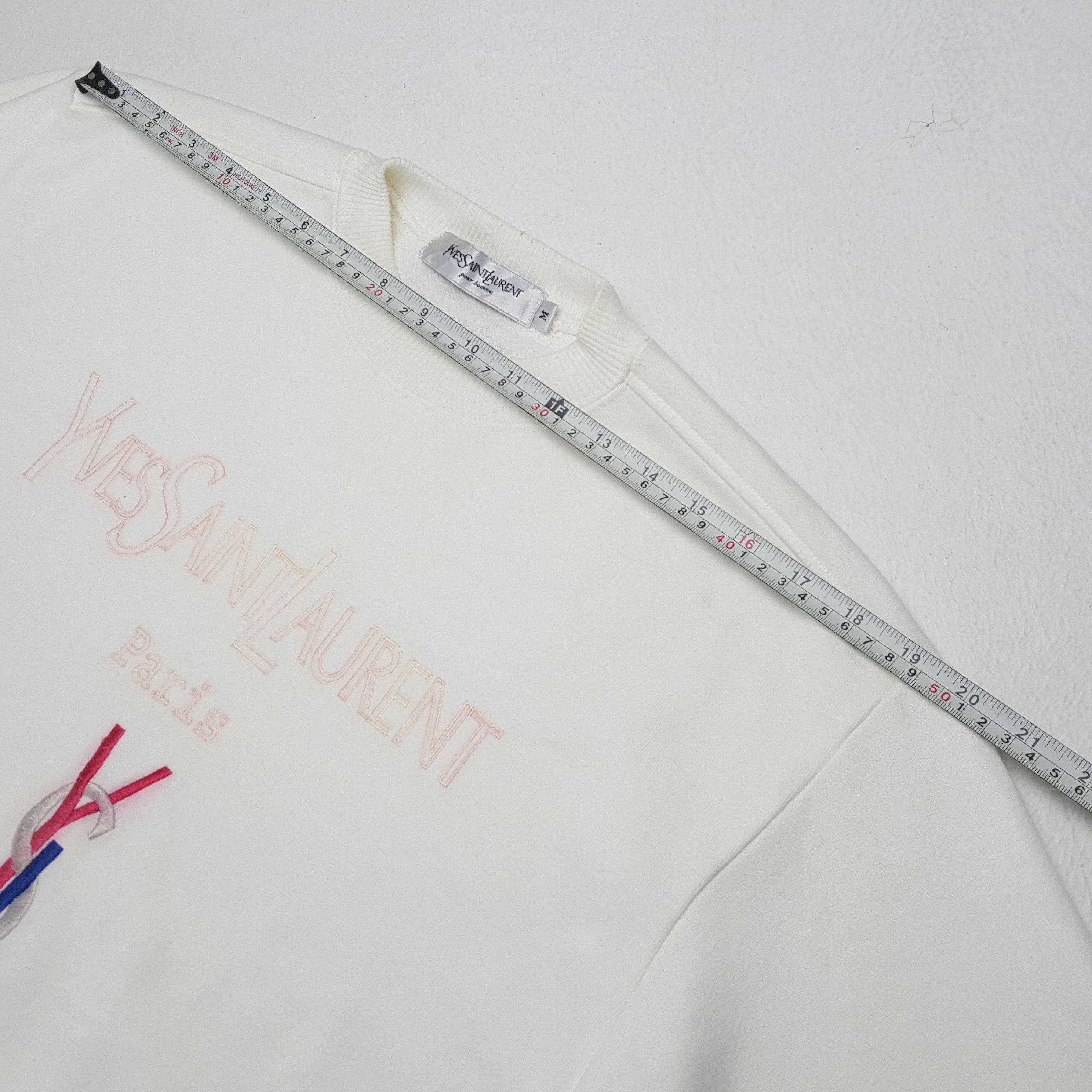 Vintage × Yves Saint Laurent Vintage YVES SAINT LAURENT Italian Brand Sweatshirts Size US M / EU 48-50 / 2 - 4 Thumbnail