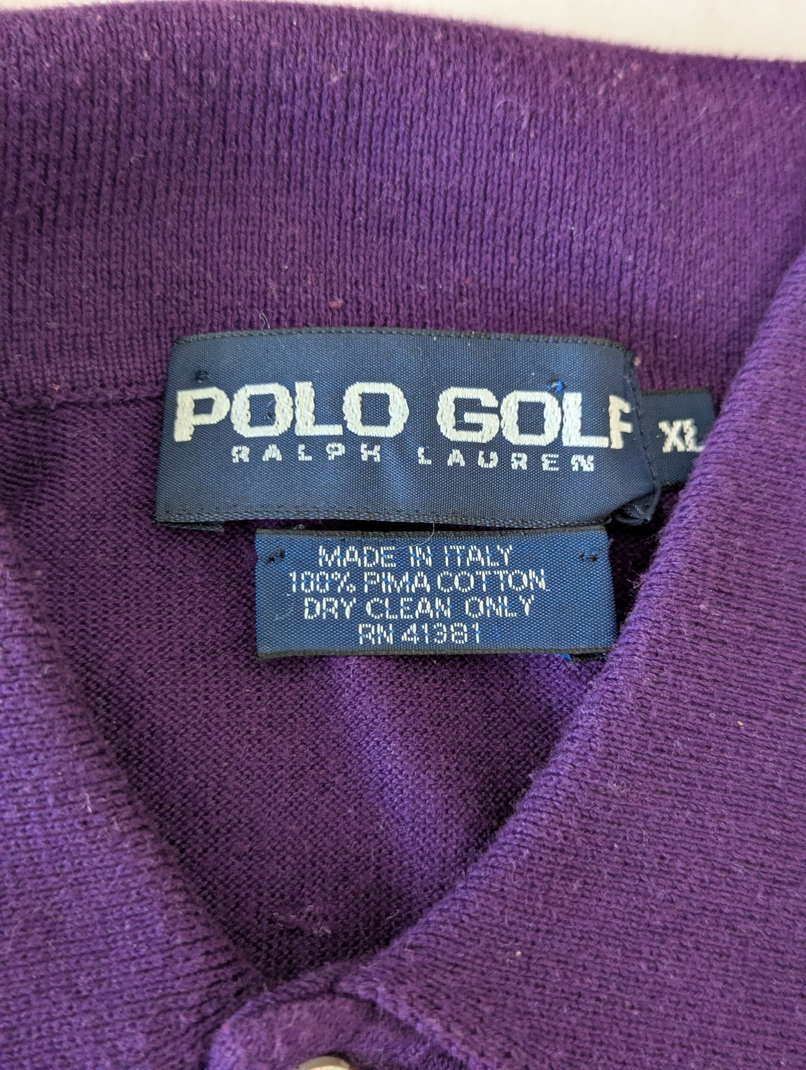 Ralph Lauren Puma Cotton Golf top Size US XL / EU 56 / 4 - 4 Thumbnail