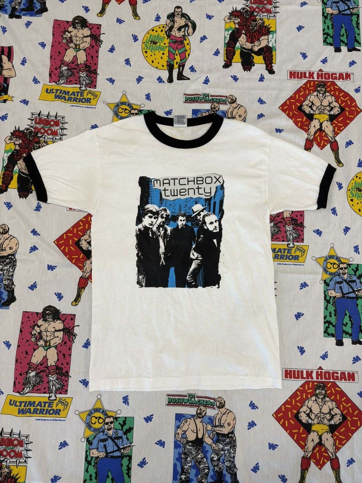 Other Matchbox Twenty band tee, white black accents single stitch Size US M / EU 48-50 / 2 - 1 Thumbnail