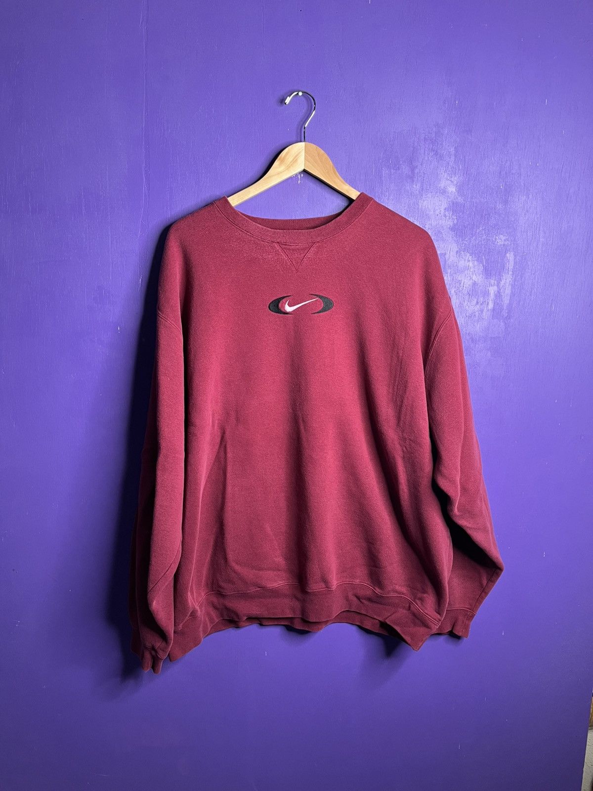 Vintage 90s Nike team circles logo crewneck