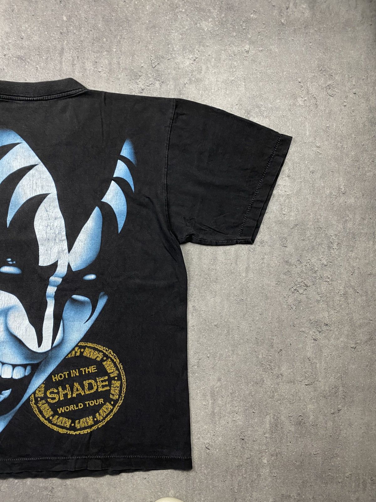 Japanese Brand × KISS × Vintage !!!RARE!!! Kiss t-shirt 1990 vintage avantgarde rok dripp Size US L / EU 52-54 / 3 - 8 Thumbnail
