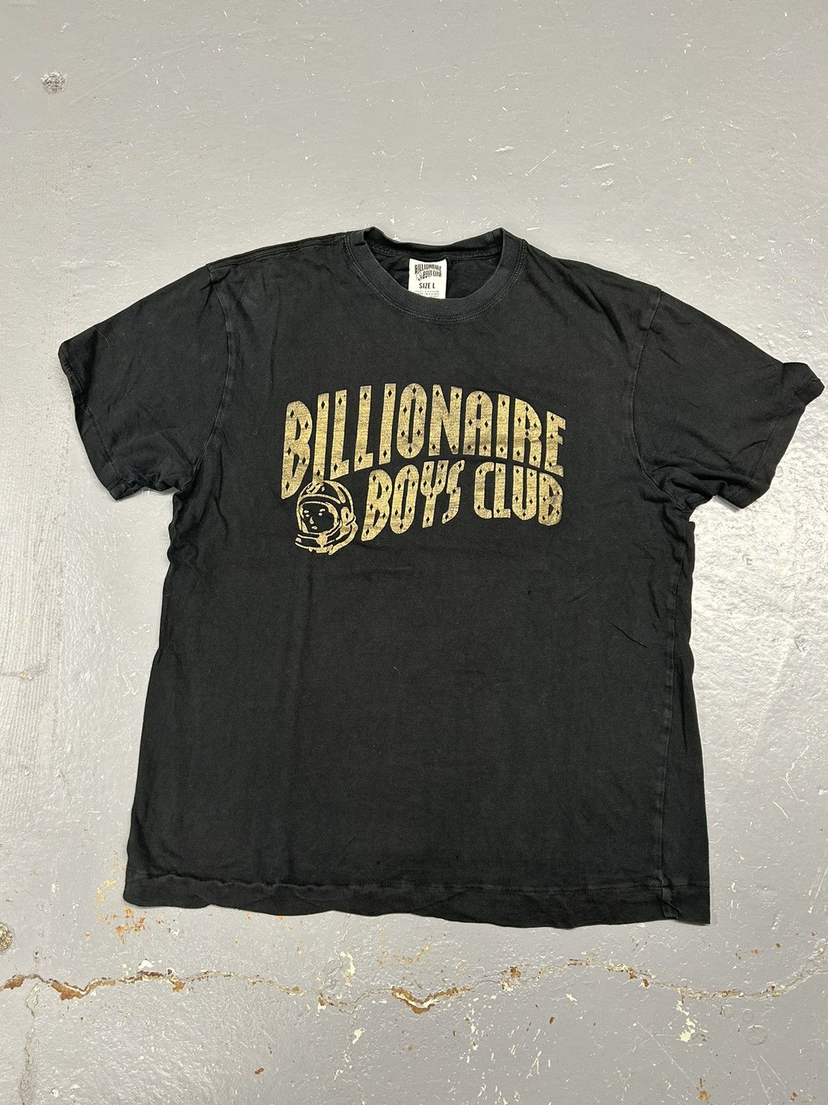 Billionaire Boys Club × Designer Crazy Y2K Essential Billionaire Boys Club Black Tee Shirt Size US L / EU 52-54 / 3 - 1 Thumbnail