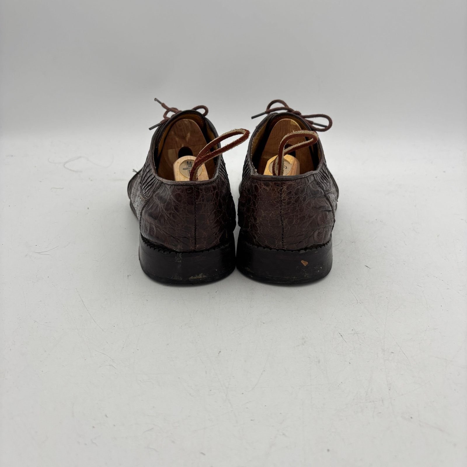 Los Altos Boots Los Altos Boots Crocodile Oxfords Dress Shoes Men US 9.5-10 Size US 9.5 / EU 42-43 - 4 Thumbnail