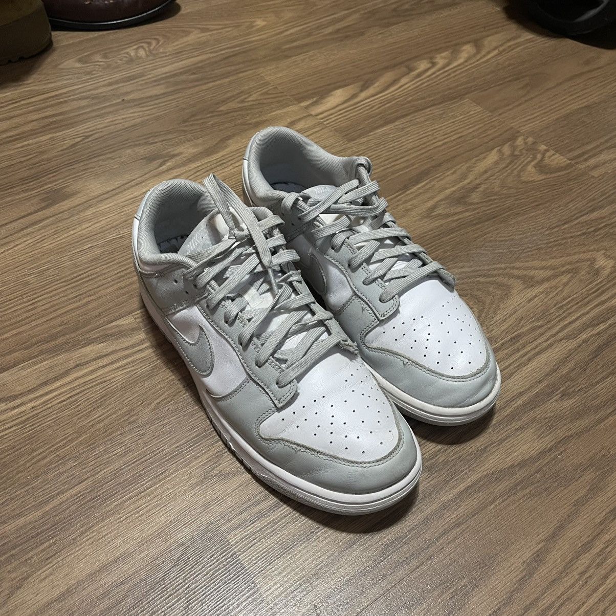 Nike Nike Dunk Low Retro White Grey Fog DD1391-103 Size US 12 / EU 45 - 4 Thumbnail