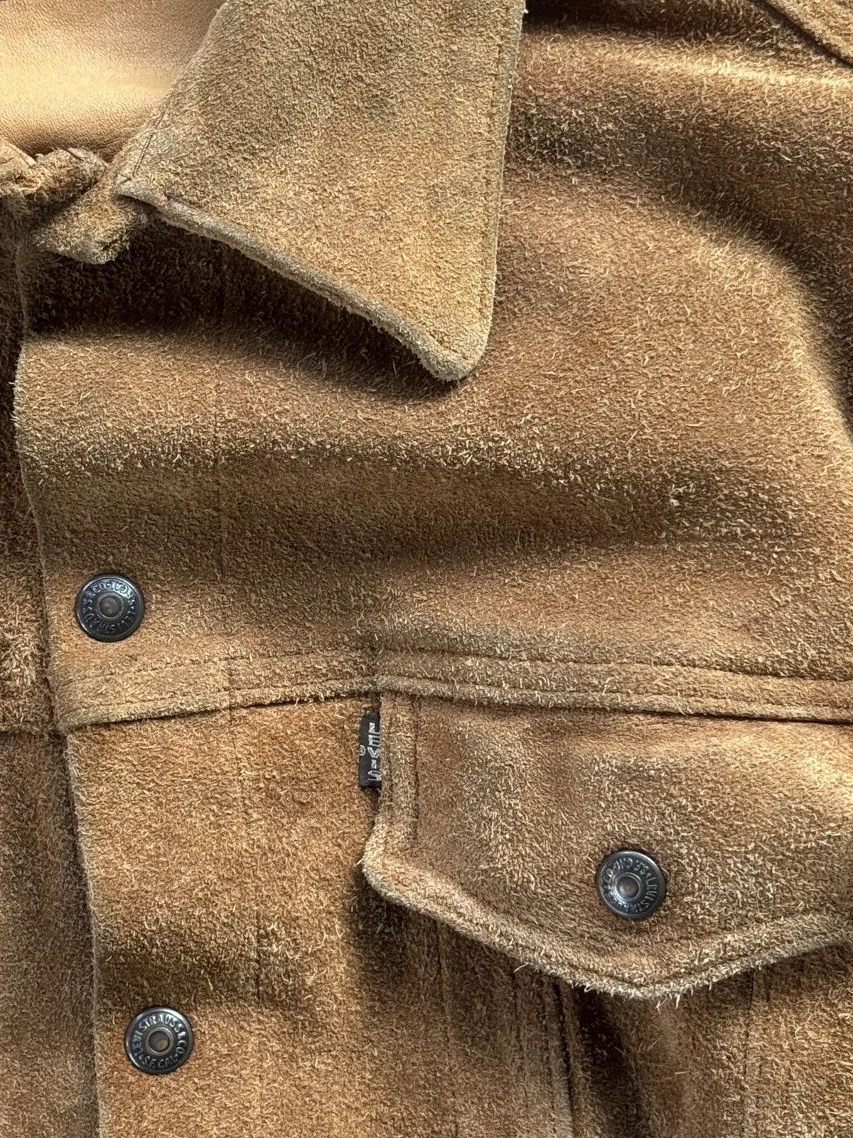Levi's True Vintage 60s Levis Big E Suede Leather Jacket Size US M / EU 48-50 / 2 - 5 Thumbnail