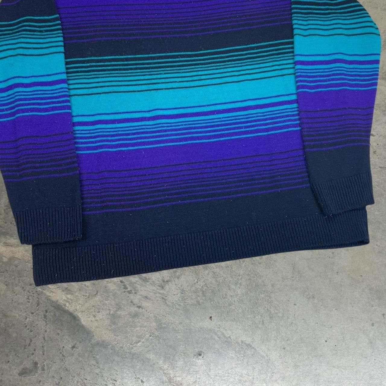 Vintage Vintage 80s Alfred Dunner Striped Sweater Size US L / EU 52-54 / 3 - 6 Thumbnail