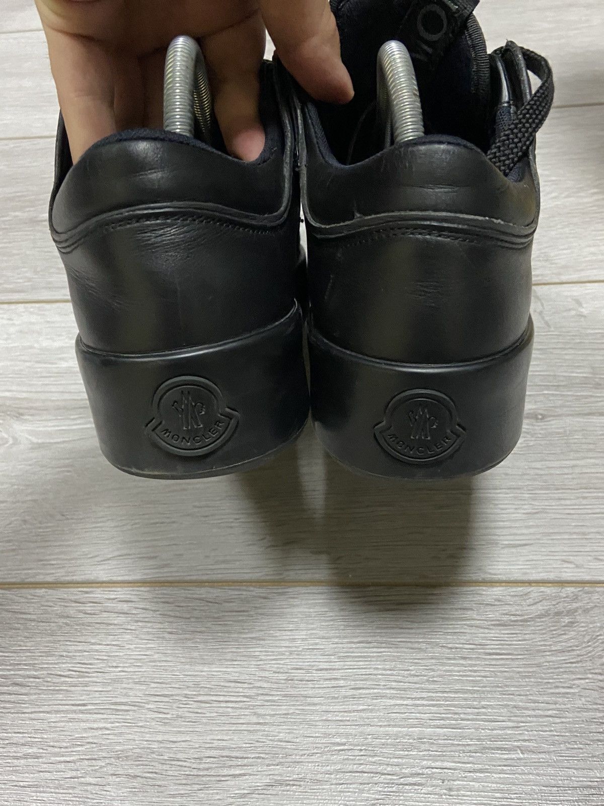 Moncler Moncler Promyx Space leather Sneakers Black Size US 8 / EU 41 - 9 Thumbnail