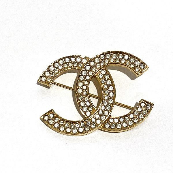 Chanel Chanel Chanel Coco Mark Brooch for Women Metal Brooch in Good Condition Size ONE SIZE - 1 Thumbnail