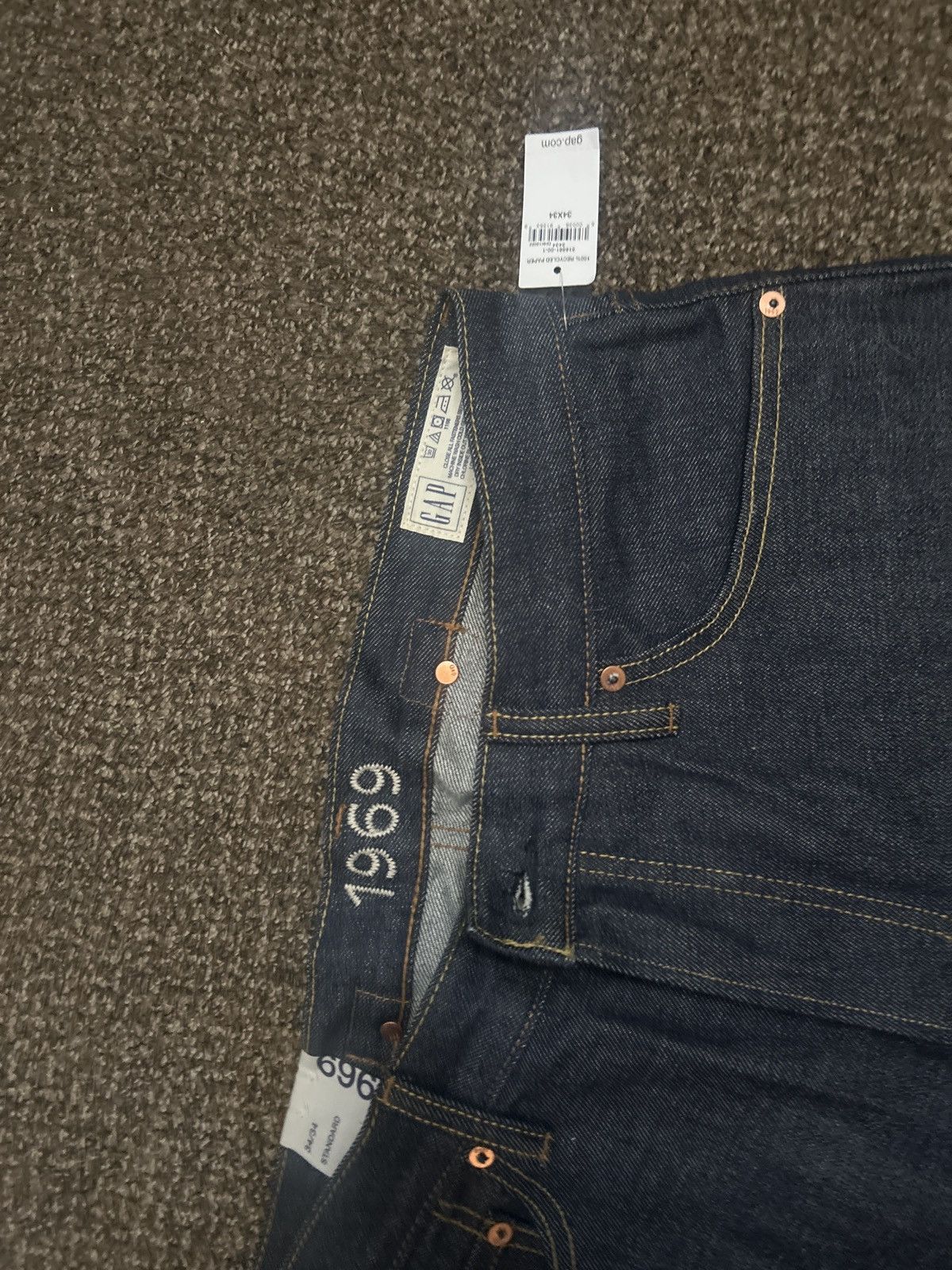 Gap GAP 1969 Japanese Selvedge Denim jeans Size US 34 / EU 50 - 2 Thumbnail