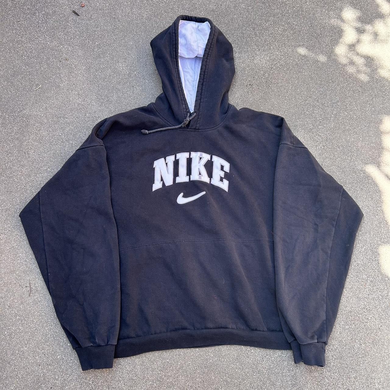 Nike Vintage 90’s Nike Hoodie Size US XL / EU 56 / 4 - 1 Thumbnail