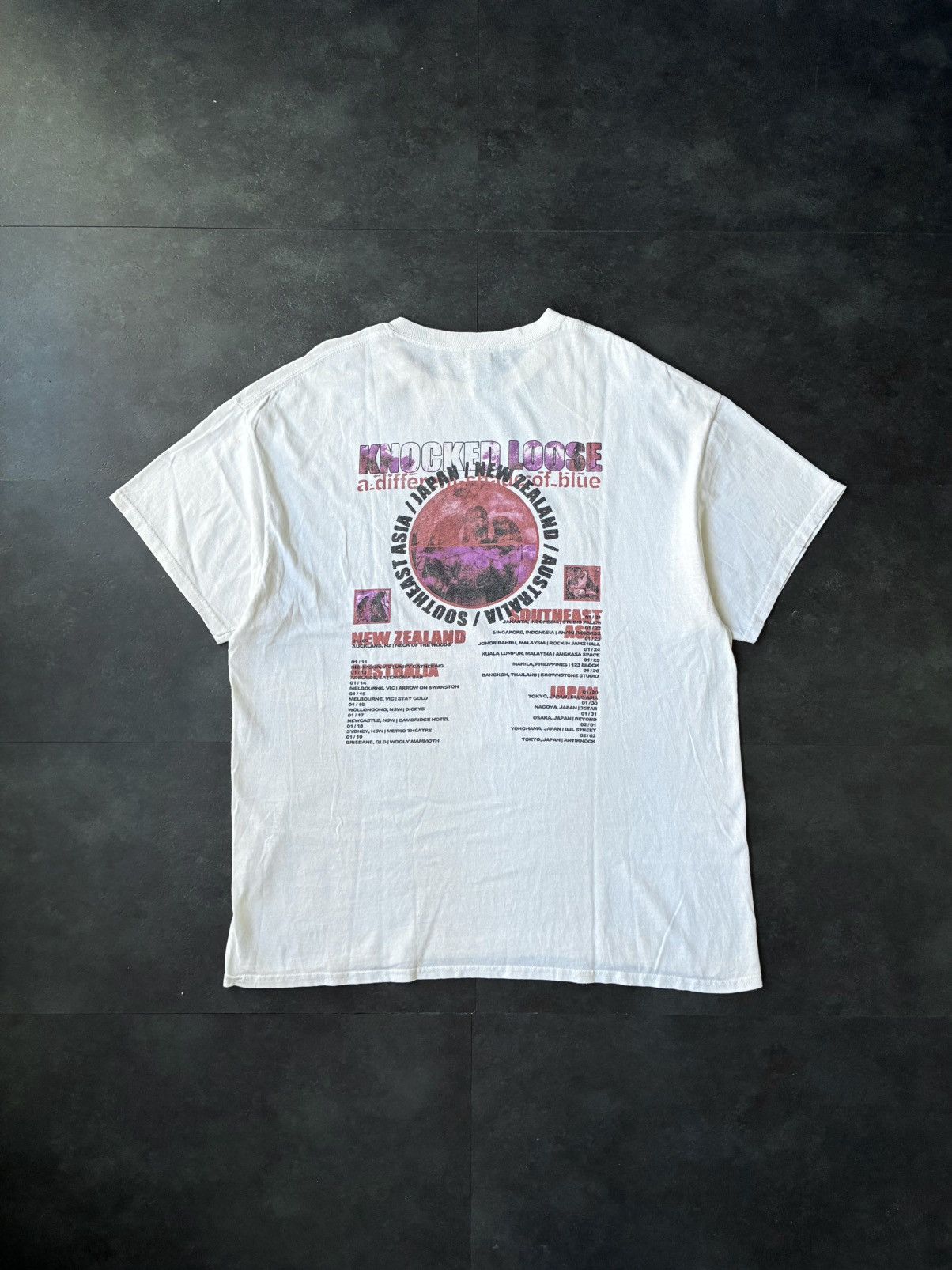 Band Tees 2020 Knocked Loose A Different Shade of Blue Band Tee Shirt Size US XL / EU 56 / 4 - 3 Thumbnail