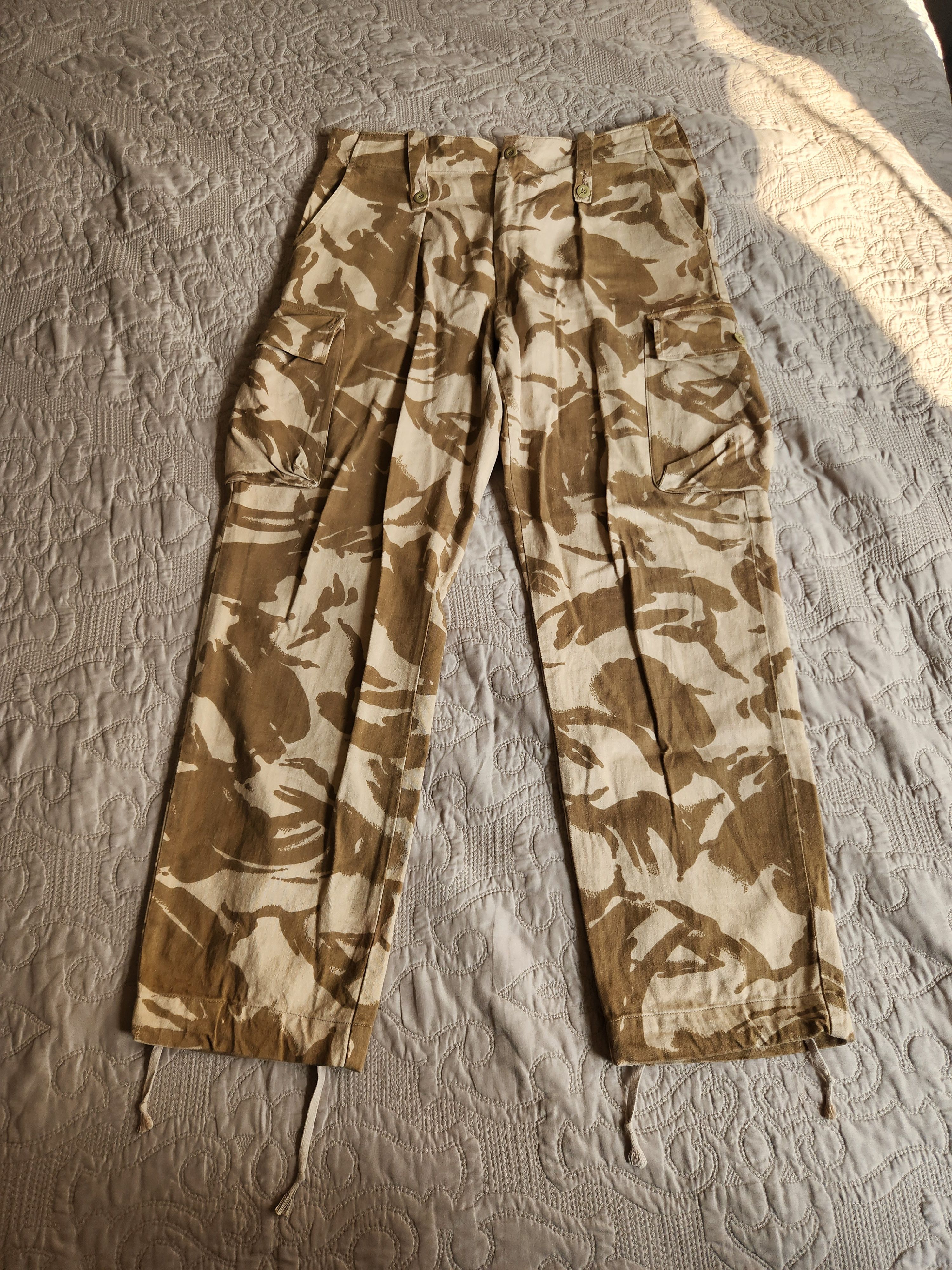 Vintage British Desert Camo Pants Size US 38 / EU 54 - 1 Thumbnail