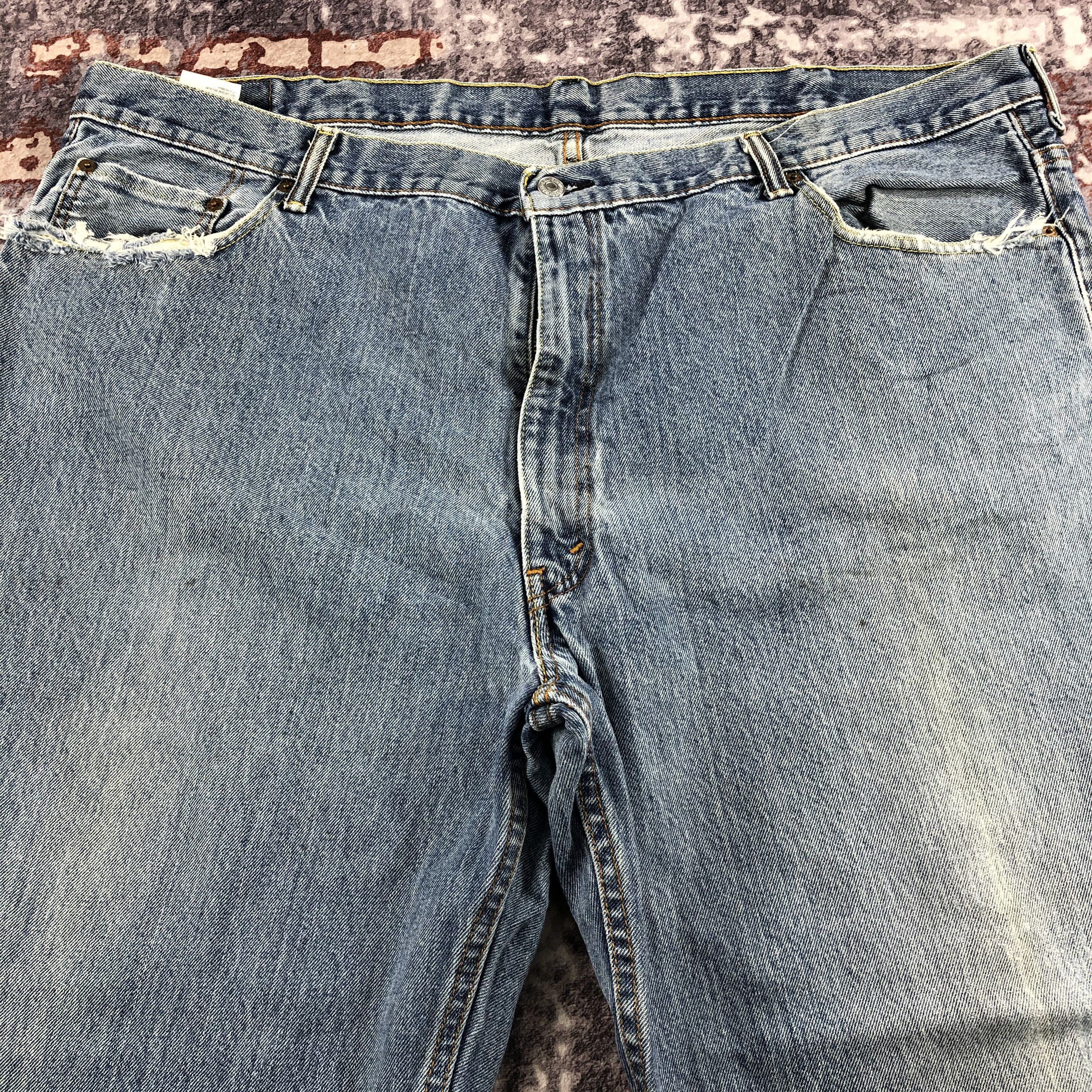 Vintage Blue Wash Levis 550 Jeans-JM2225