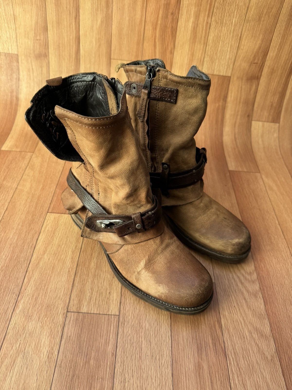 A.S.98 🔥 A.S 98 made like guidi , kmri boots Size US 8 / EU 41 - 9 Thumbnail