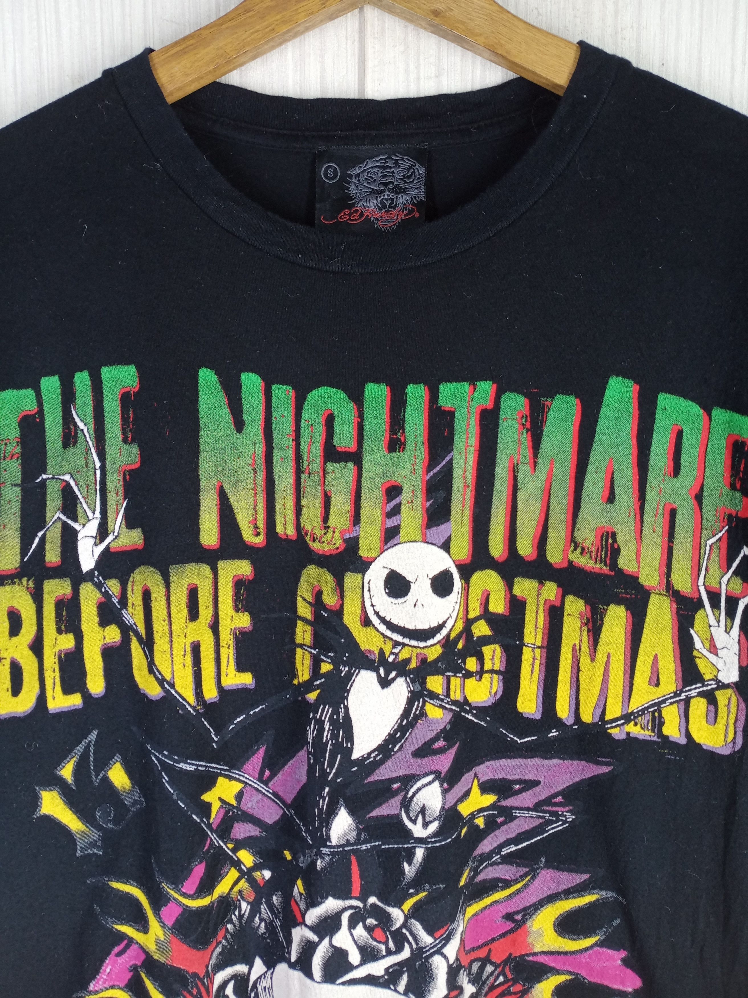 Ed Hardy Rare Vintage Ed Hardy X The Nightmare Before Christmas Tee Size US S / EU 44-46 / 1 - 2 Thumbnail