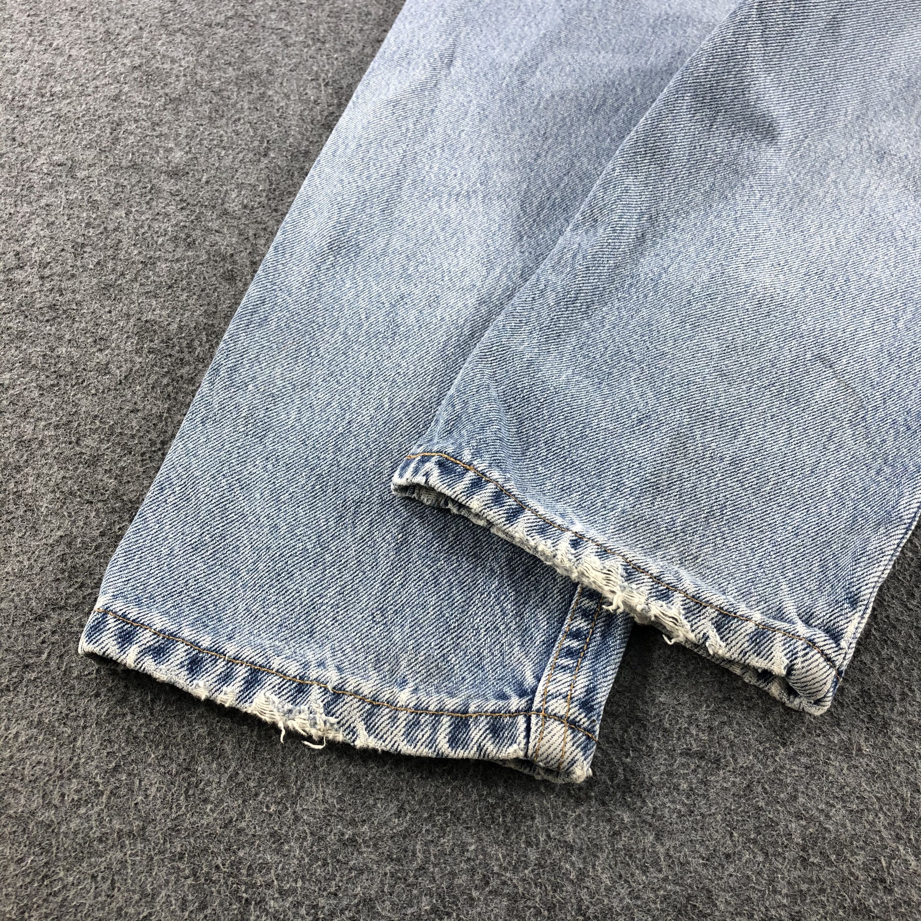 Levi's Vintage 90s Light Wash Levis 512 Jeans-J1217 Size US 33 - 6 Thumbnail