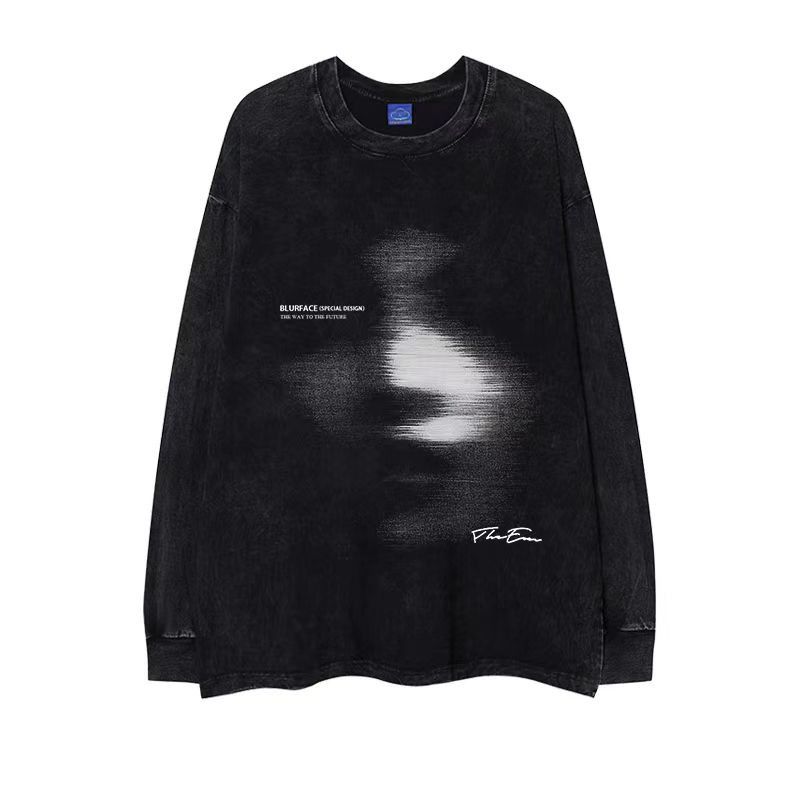 Vintage Retro Hip Hop Beautifully Printed Aged Long Sleeve T-Shirt Size US M / EU 48-50 / 2 - 1 Thumbnail