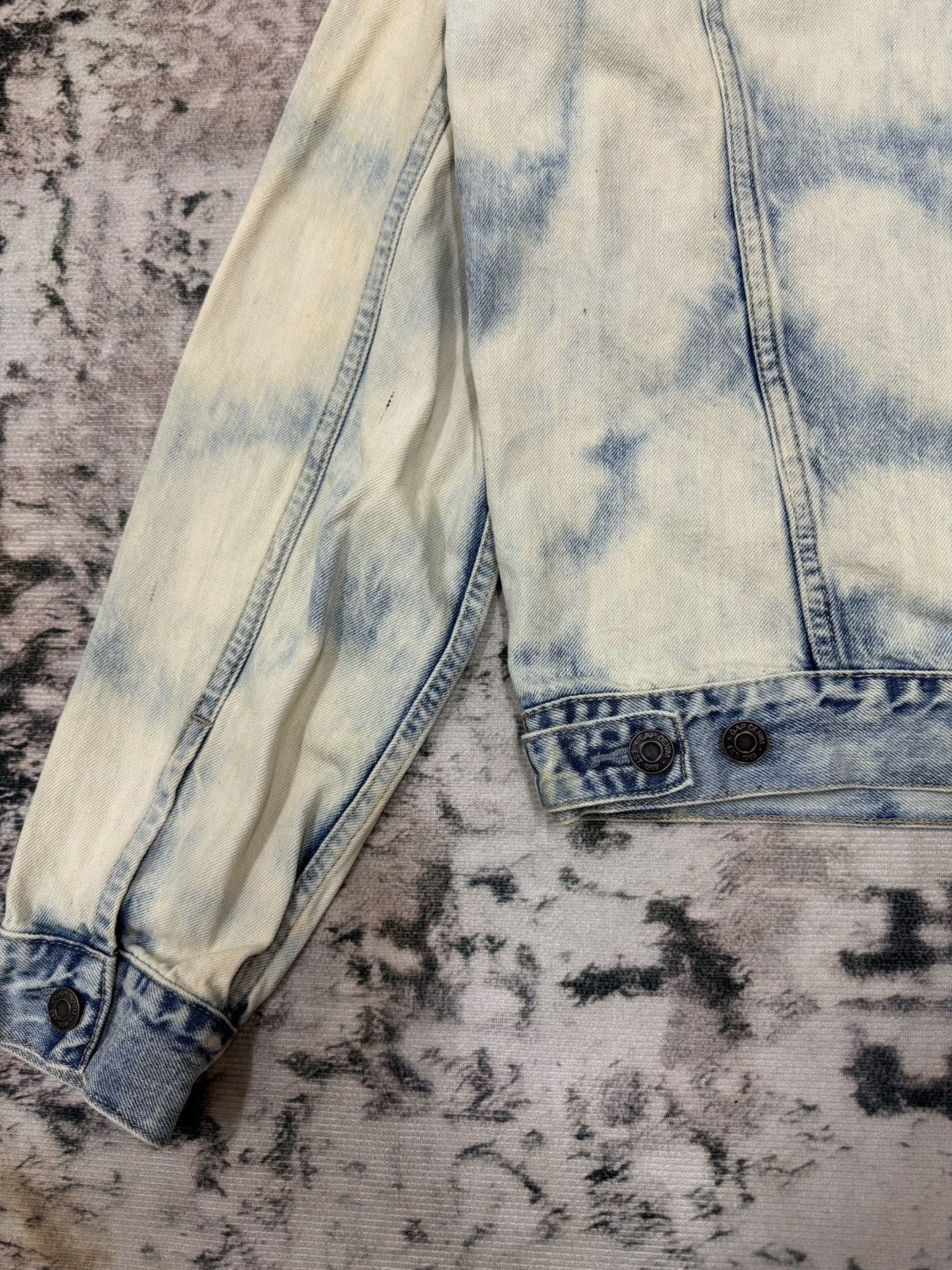 Gap Gap Denim Acid Wash Denim Jacket Size US M / EU 48-50 / 2 - 16 Thumbnail