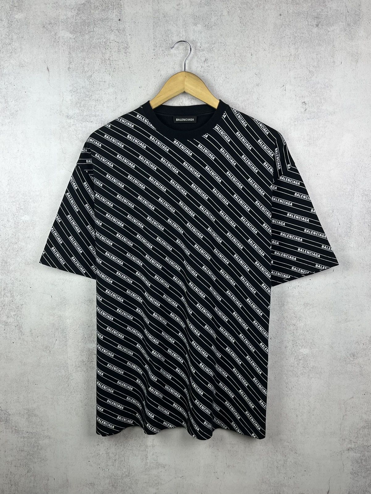 Balenciaga Balenciaga All Over Print Oversized T-shirt Rare Hype Y2K Size US M / EU 48-50 / 2 - 2 Thumbnail