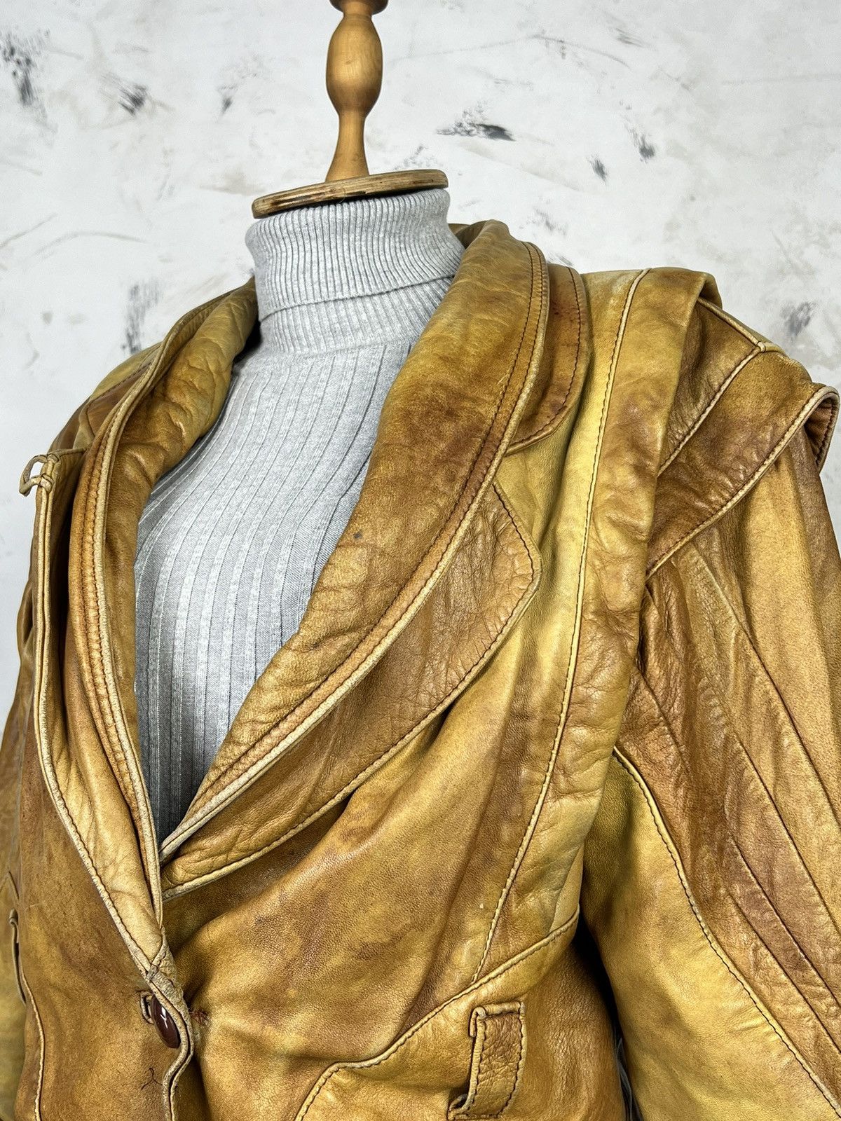 Vera Pelle Vintage Vera Pelle Leather Jacket Size S - M Size S / US 4 / IT 40 - 7 Thumbnail