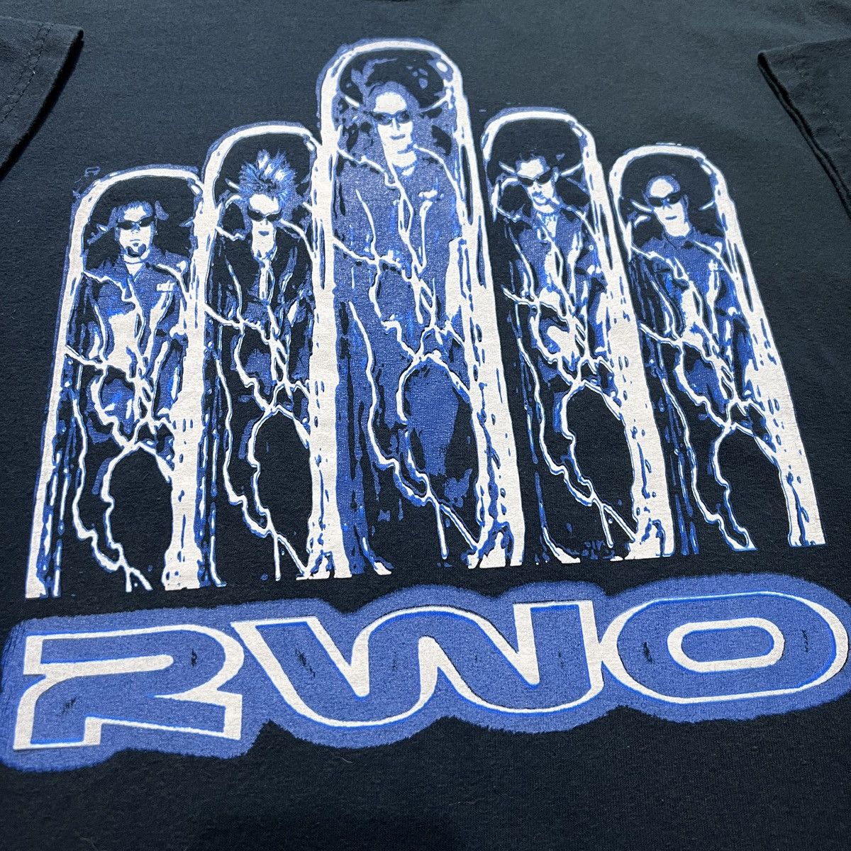 Anvil × Band Tees × Vintage Vintage Y2K 2WO Band Industrial metal Tee XL Rob Halford Size US XL / EU 56 / 4 - 3 Thumbnail
