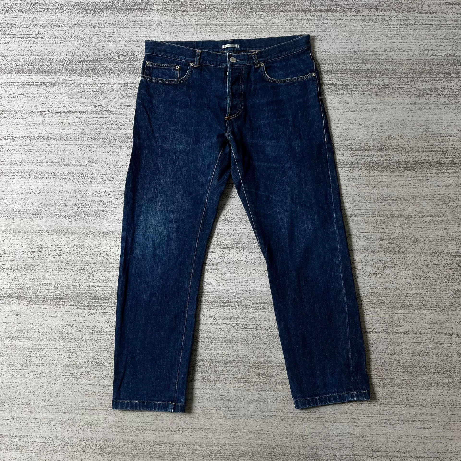 Dior Dior Solid Straight Casual Denim Pants Size US 32 / EU 48 - 1 Thumbnail