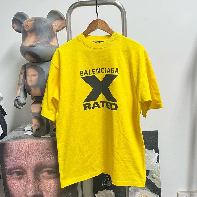 Balenciaga Balenciaga Printed Logo Short Sleeve Size US XXS / EU 40 - 1 Thumbnail