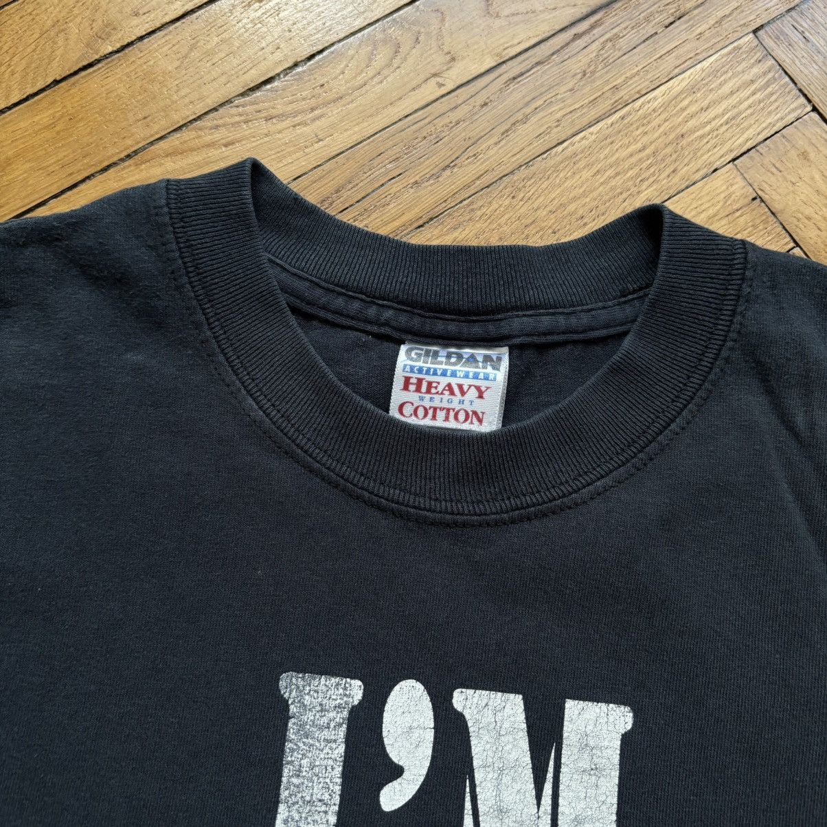 Vintage Vintage 90’s Faded Y2K I’M IN CHARGE T-Shirt Size US M / EU 48-50 / 2 - 6 Thumbnail