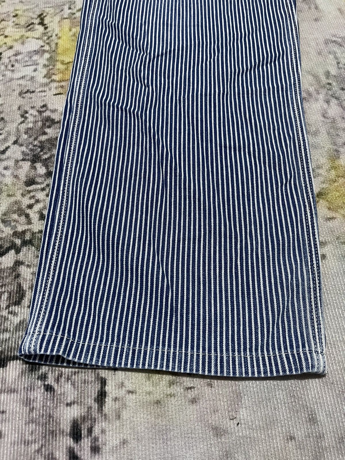 Japanese Brand Flare Japanese Stripe Vintage Size US 29 - 3 Thumbnail