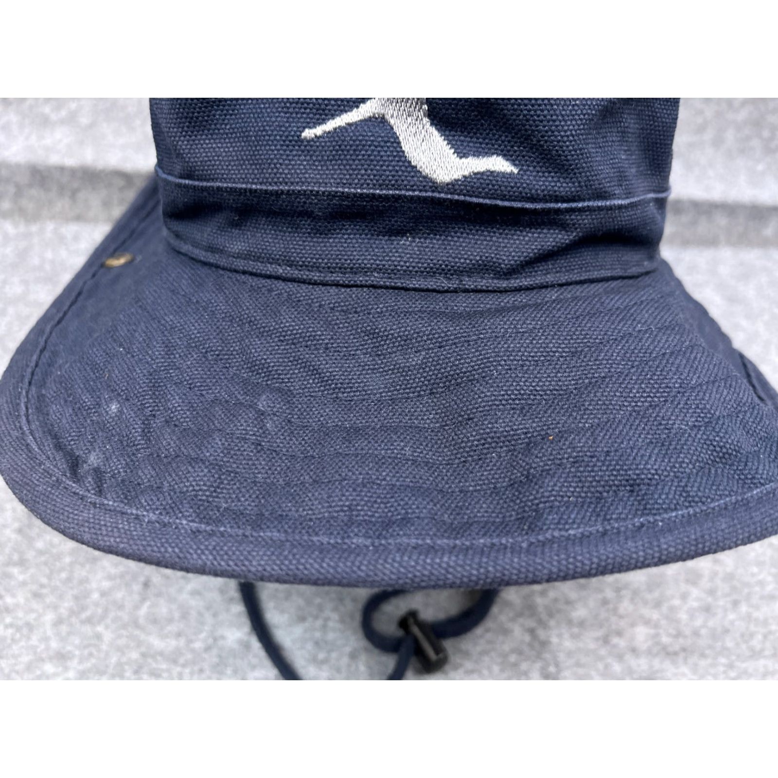 Vintage Big Accessories Blue Bucket Hat Adult One Size Cotton Lightweight Sports Beach Camping Unisex Size ONE SIZE - 3 Thumbnail