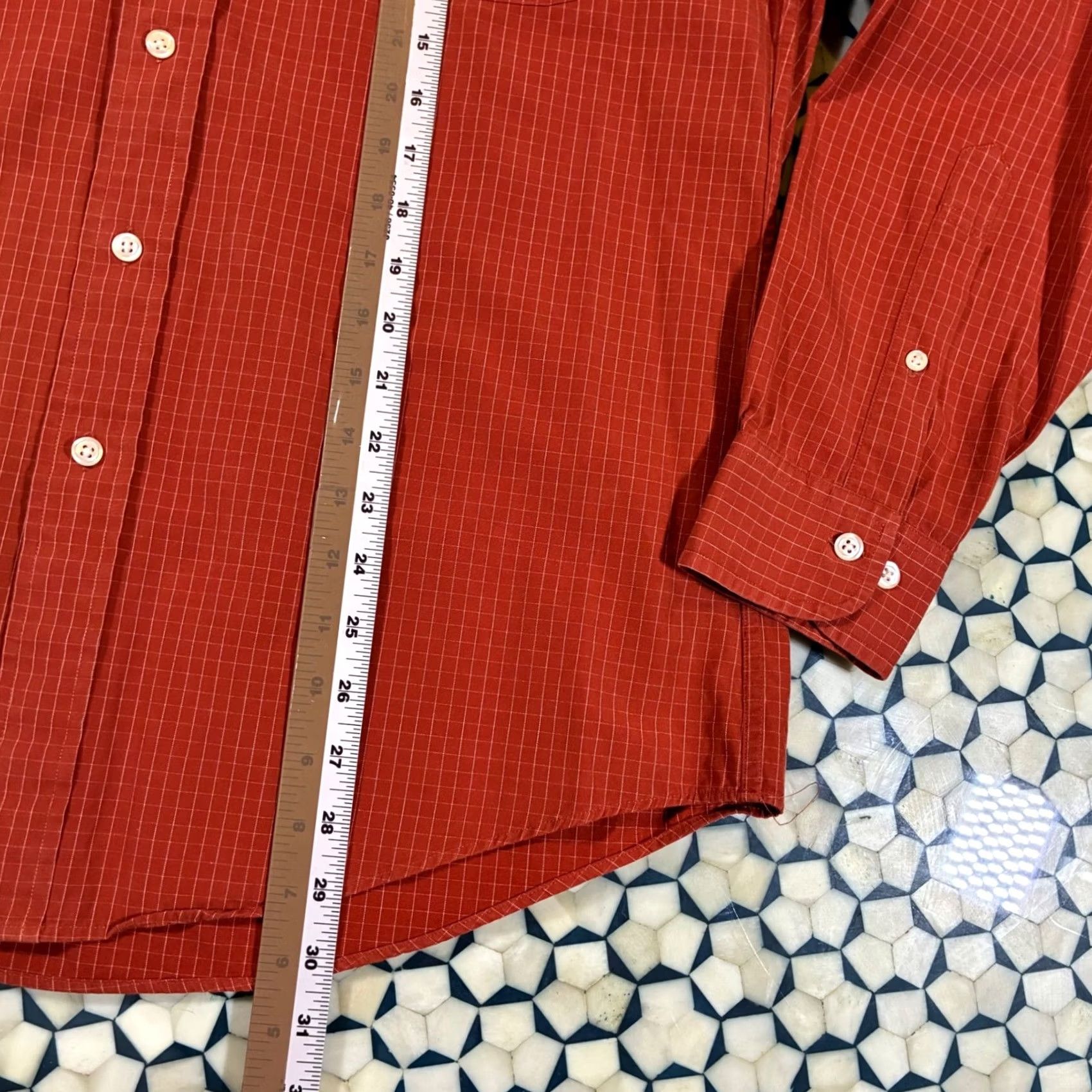 Brooks Brothers Brooks Brothers Shirt Mens M Red Plaid Button Down Long Sleeve Cotton Size US M / EU 48-50 / 2 - 7 Thumbnail