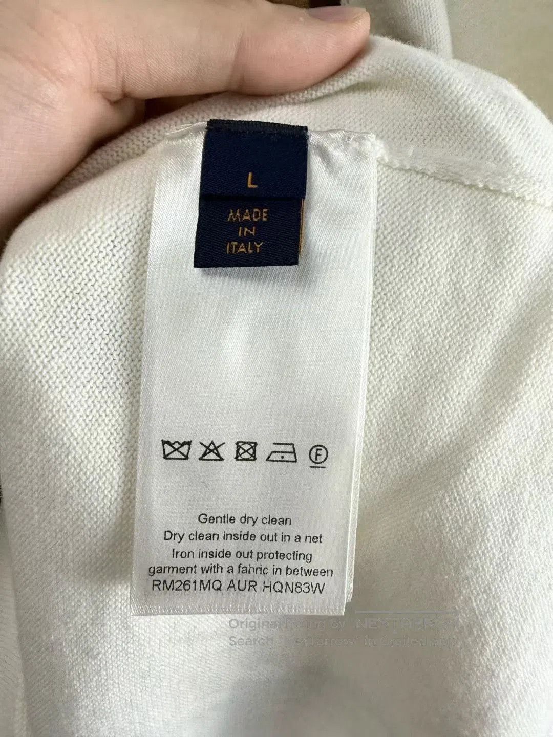 Louis Vuitton Louis Vuitton Pharrell White Trunk Flower Knit Tee. Size US L / EU 52-54 / 3 - 4 Thumbnail