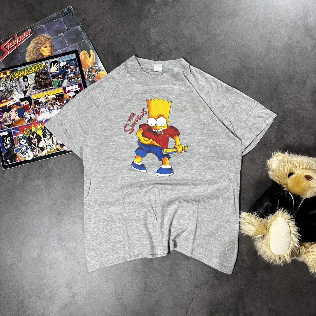 Cartoon Network Vintage 90s The Simpsons Measure Dick Sex Tshirt Tee Size US M / EU 48-50 / 2 - 1 Thumbnail
