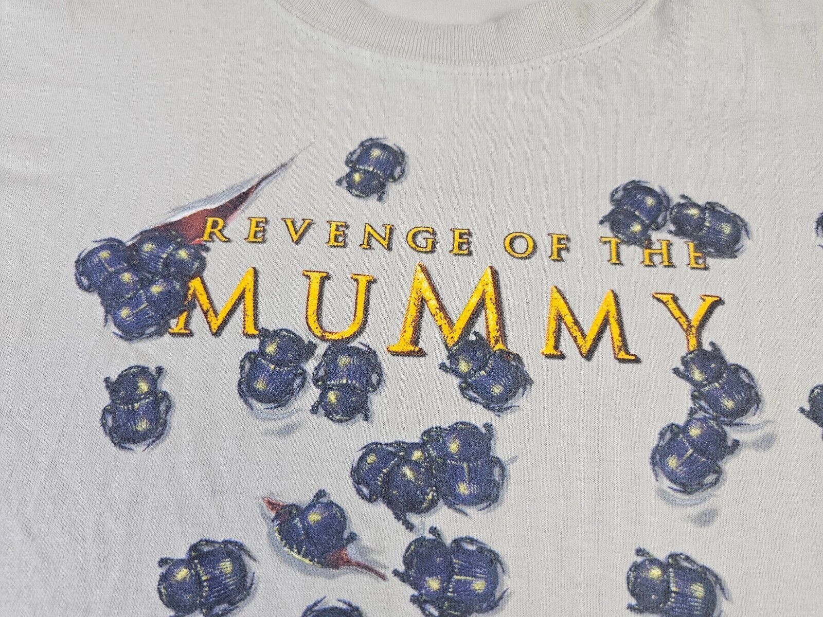 Universal Studios 2001 The Mummy Returns Movie Promo T-Shirt Universal Y2K XL Size US XL / EU 56 / 4 - 5 Thumbnail