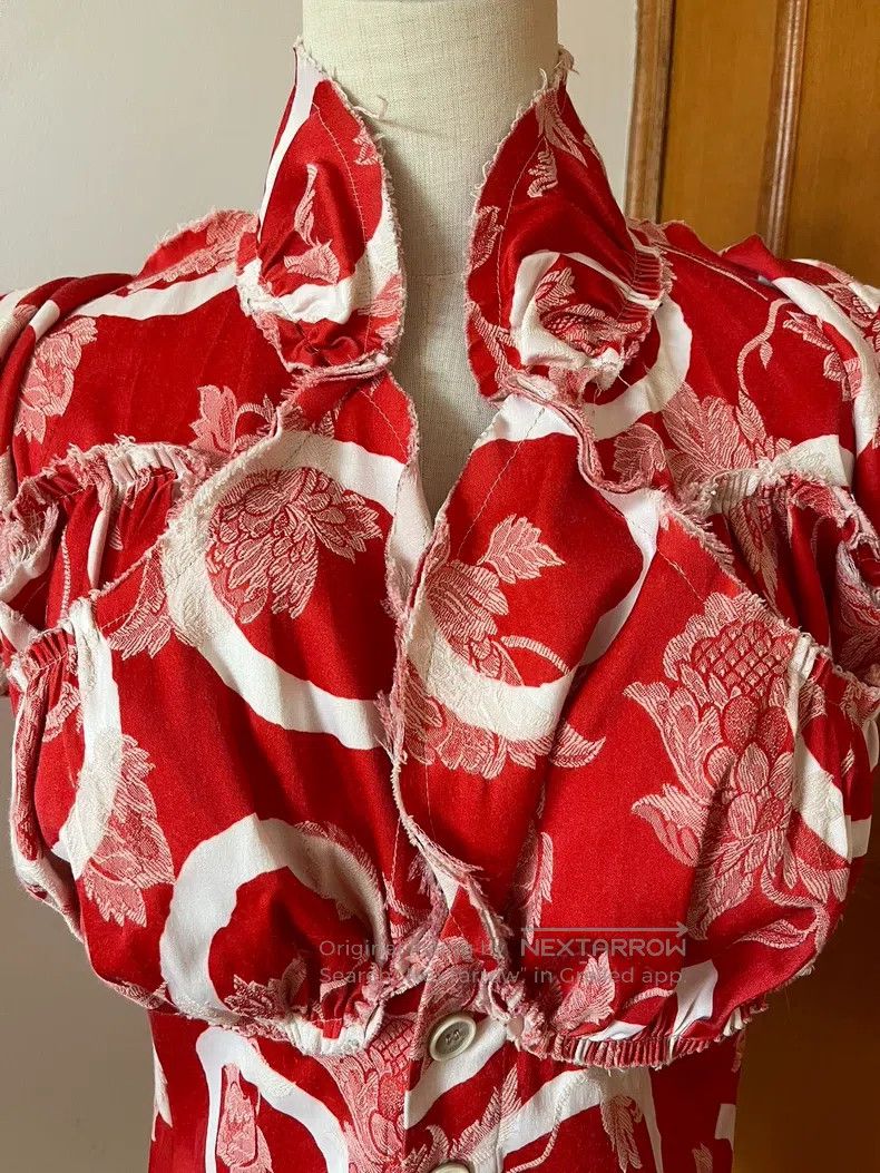 Vivienne Westwood Vivienne Westwood Red Printed Shirt Size M / US 6-8 / IT 42-44 - 5 Thumbnail