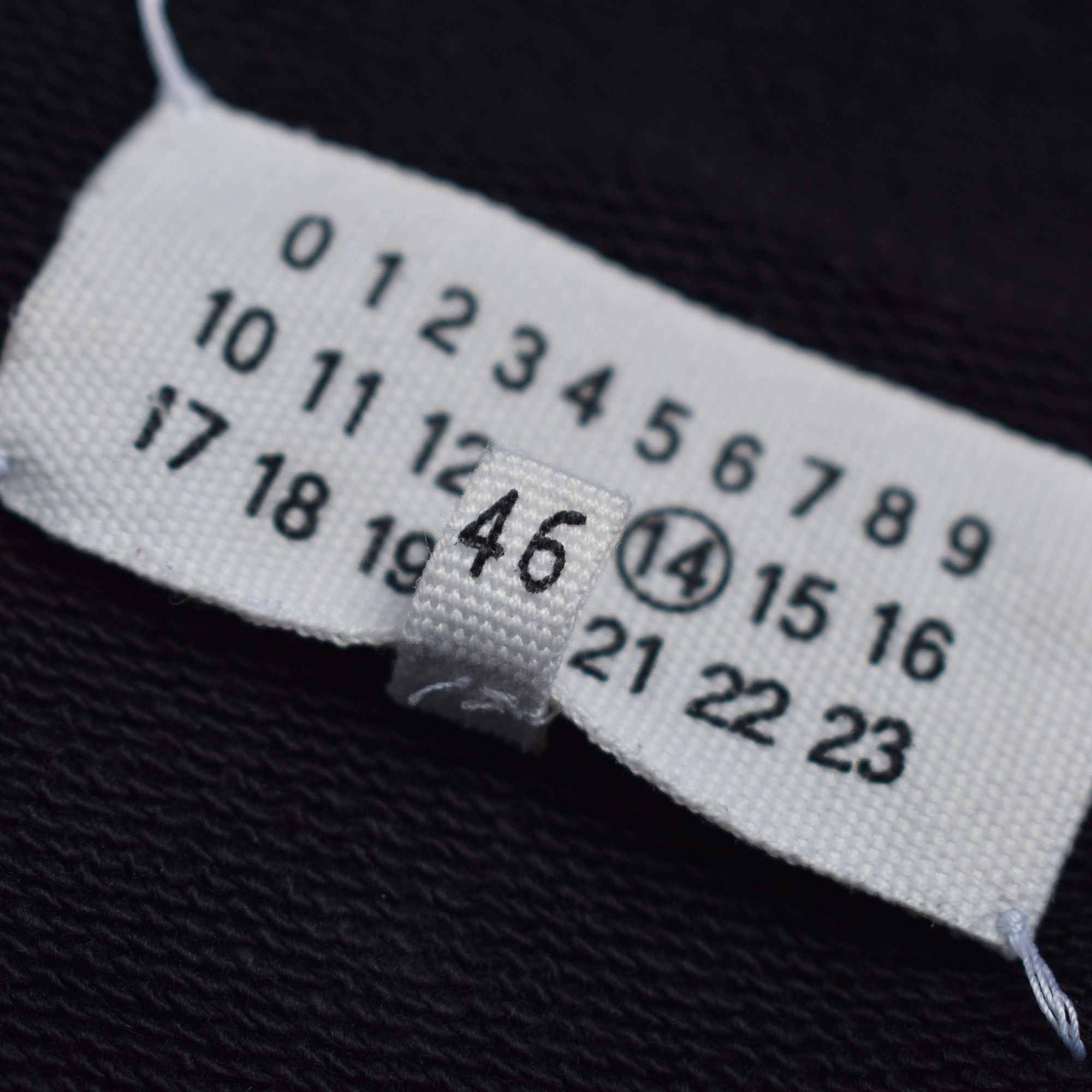 Maison Margiela MAISON MARTIN MARGIELA STEREOTYPE ZIP HOODIE BLACK Size US S / EU 44-46 / 1 - 5 Thumbnail