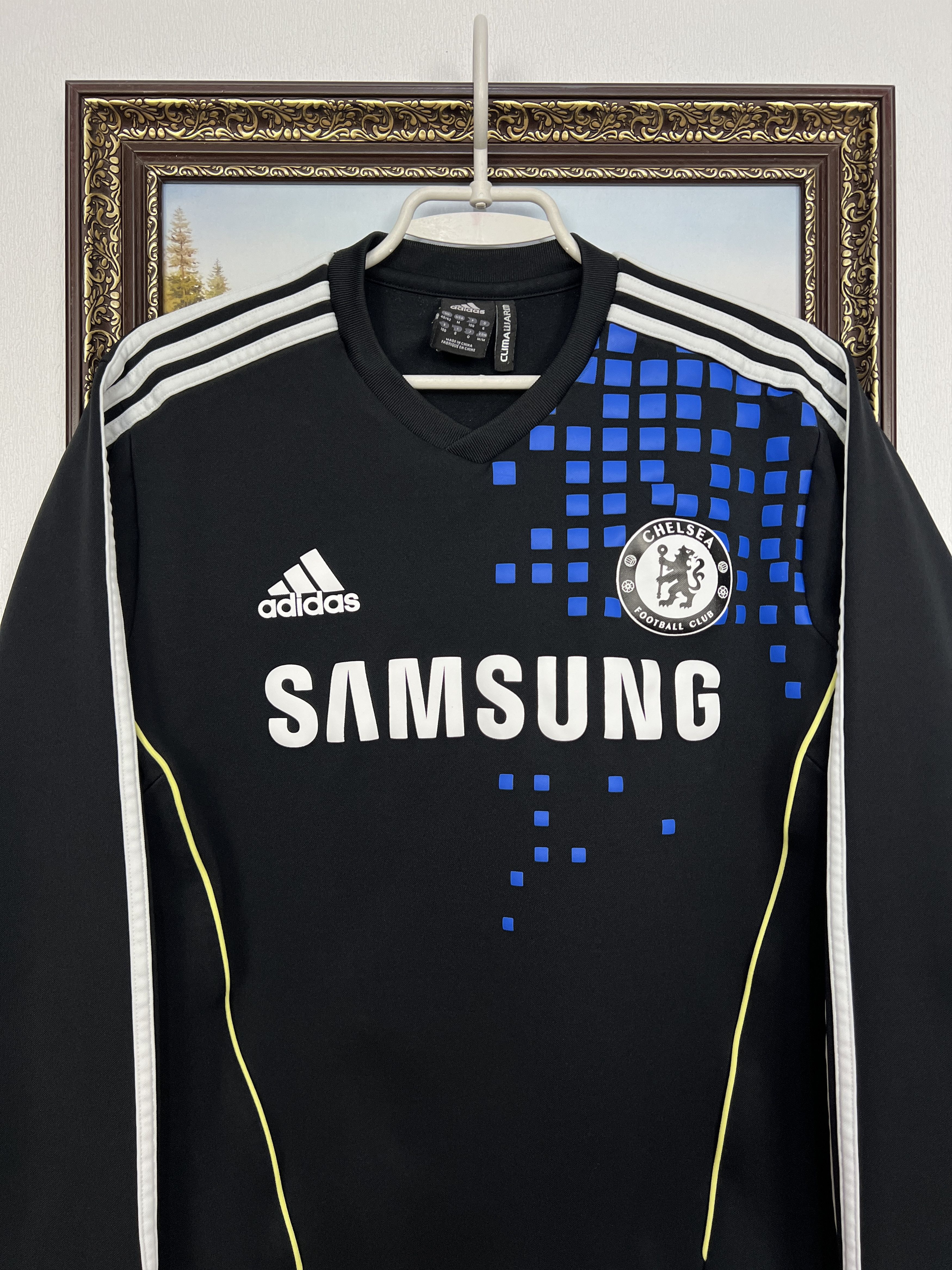 Adidas Chelsea Football Sweatshirt Soccer Track Top Crewneck Size US M / EU 48-50 / 2 - 2 Thumbnail