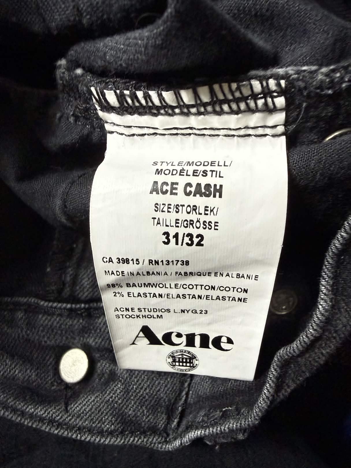 Acne Studios Acne Studios “Ace Cash” Denim Size US 31 - 5 Thumbnail