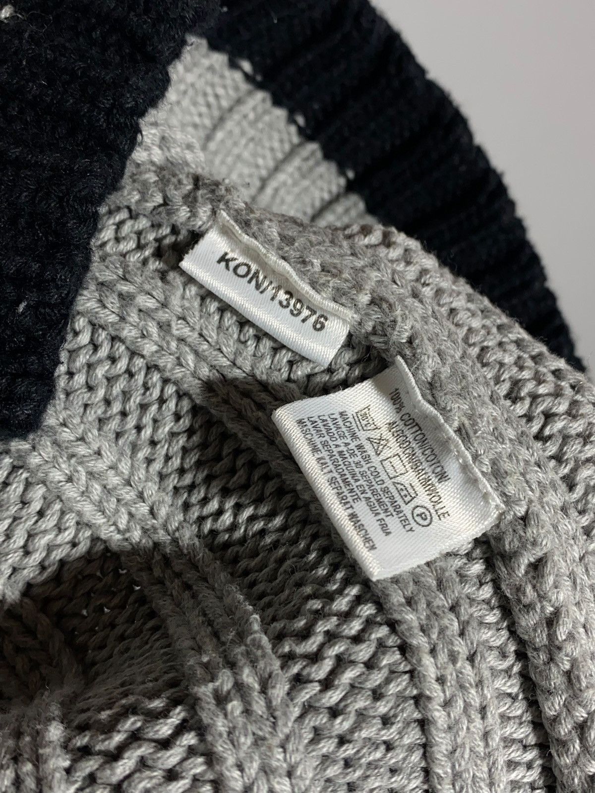 Yves Saint Laurent YSL Yves Saint Laurent 1/4 Zip Knit Pullover Vintage Sweater Size US L / EU 52-54 / 3 - 14 Thumbnail