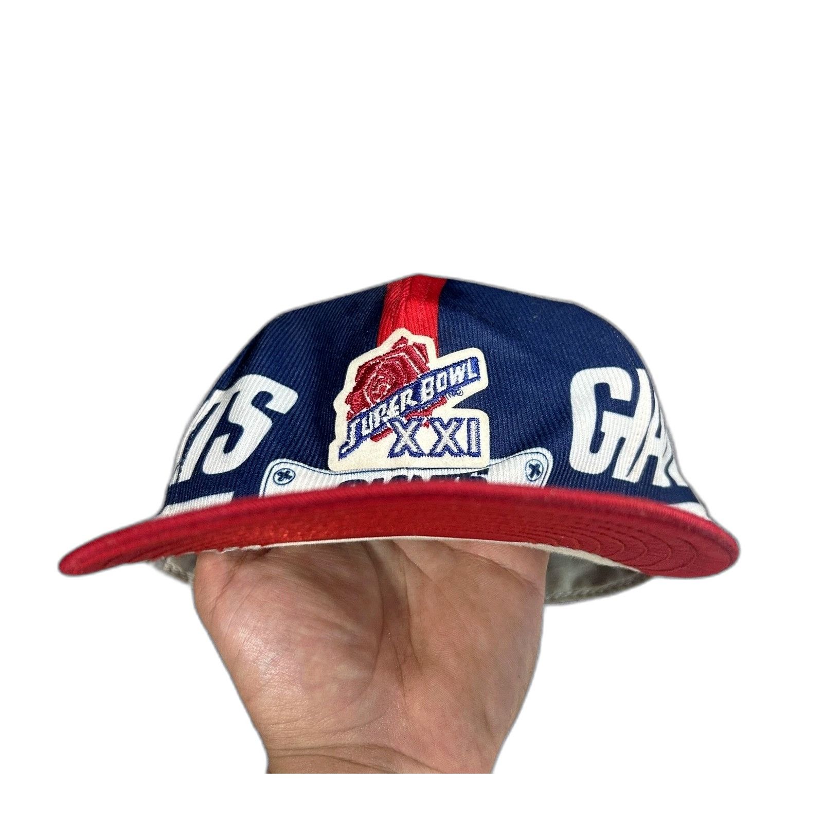 Reebok Vintage NFL New York Giants Super Bowl XXI AOP Cap Snapback Size US XXS / EU 40 - 6 Thumbnail