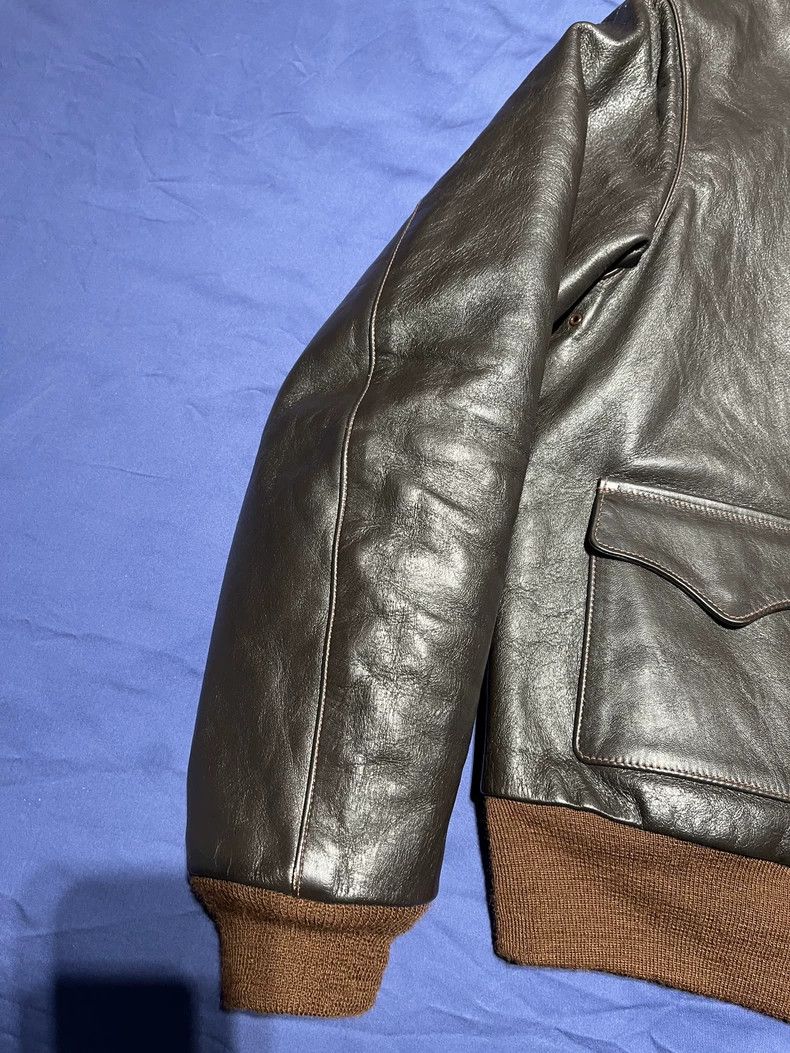 The Real McCoy's THE REAL McCOY'S TYPE A-2 RED SILK Premium Flight Jacket 25 Size US XXL / EU 58 / 5 - 5 Thumbnail