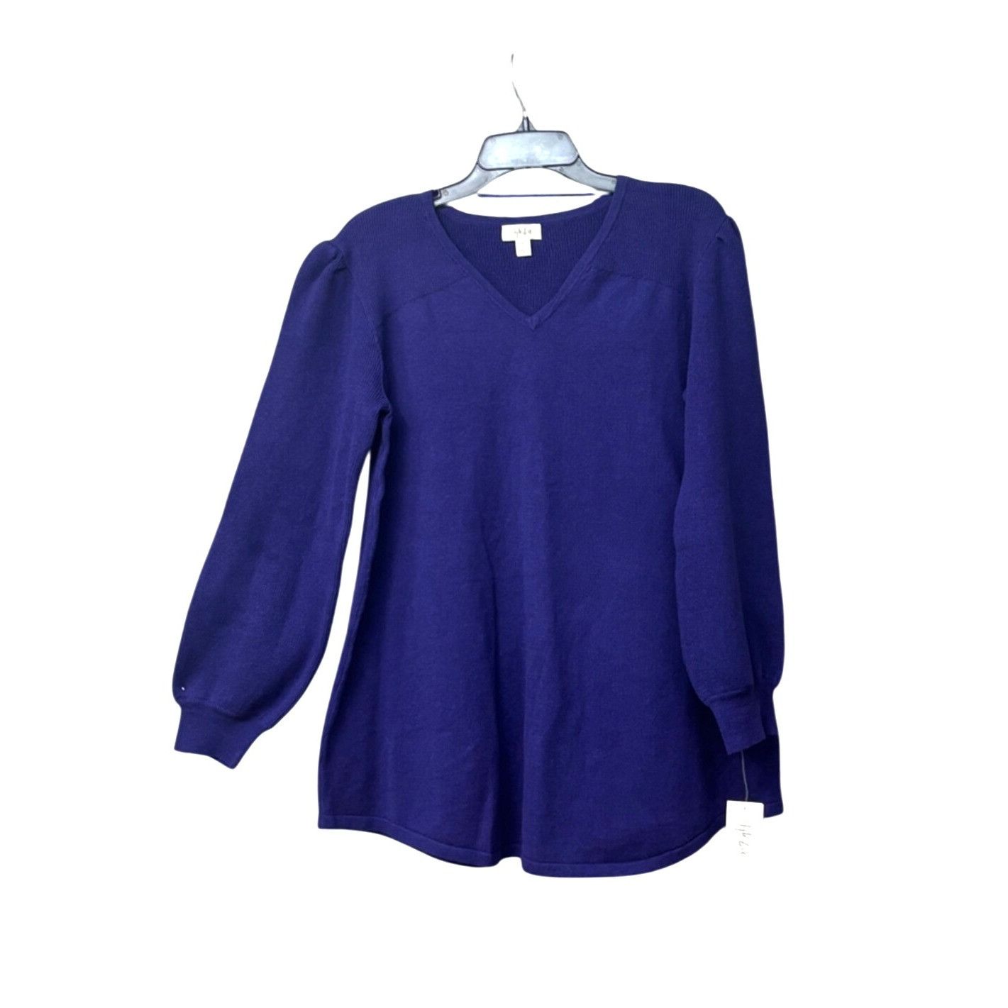 Other Style & Co Pleated-Sleeve Tunic Sweater, Midnight Iris, S Size S / US 4 / IT 40 - 1 Thumbnail
